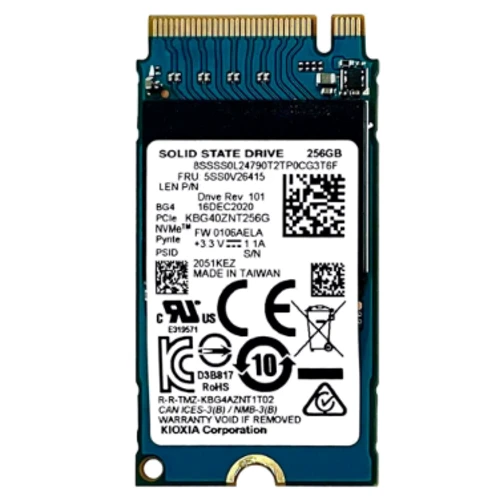 Kioxia BG4 256 GB (KBG40ZNT256G)