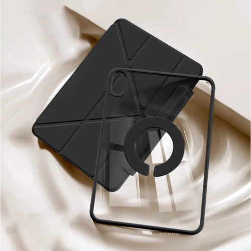 Аксессуар для iPad BeCover Ultra Slim Origami Flex with Pencil mount Black for iPad 10.9 (2022 / 2024) / iPad 11 2025 (712971): Цвет черный