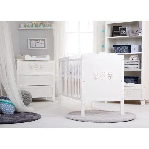 Детская кроватка Klups Marsell 120х60 см белая