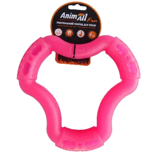 Игрушка AnimAll Fun кольцо 6 сторон 20 см коралловое (АФ 88223)