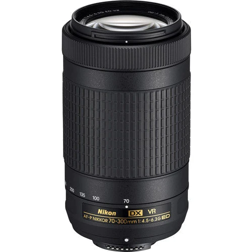 Об'єктив для фотоапарата Nikon AF-P DX NIKKOR 70-300mm f/4.5-6.3G ED VR: Тип об'єктива Длиннофокусный