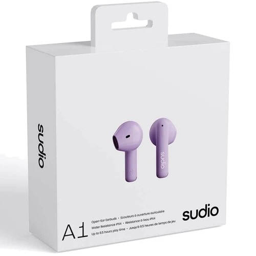 Навушники Sudio A1 Purple (A1PUR): Додатково Совместимость с Apple, Совместимость с Android, TWS наушники