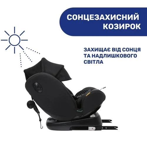 Автокрісло Chicco Unico Evo i-Size Air чорне (87031.72) (8058664167326) фото 11