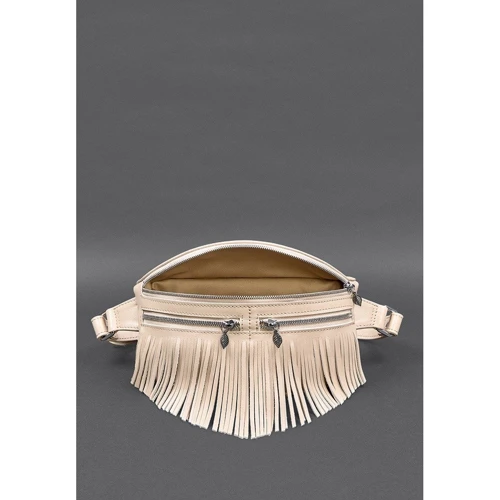Женская поясная сумка BlankNote Spirit бежевая (BN-BAG-15-light-beige): Стиль Повседневный (Casual)