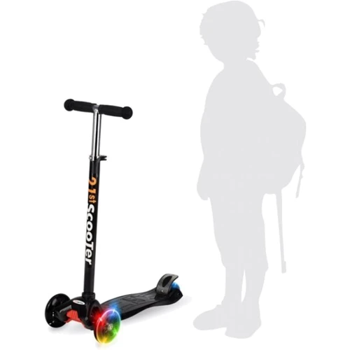 Самокат трехколесный QKIDS MAVEL (цвет - black): Количество колес 3