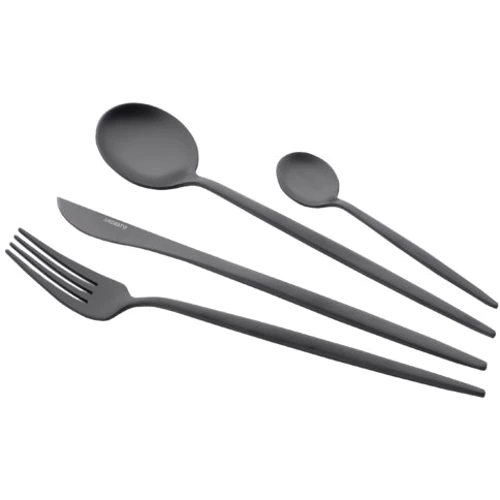 Столовий набір Ardesto Black Mars Trento 4 ін. (AR0704TB): Найменування Набір столових приборів