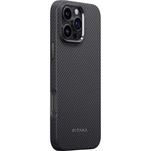 Чехол для iPhone Pitaka Military-Grade Protective Case Black/Grey Twill (KI1601PPA) for iPhone 16 Pro