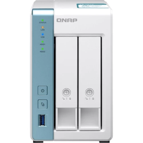 Сетевой накопитель (NAS) QNap TS-231K: Предустановленные диски Нет