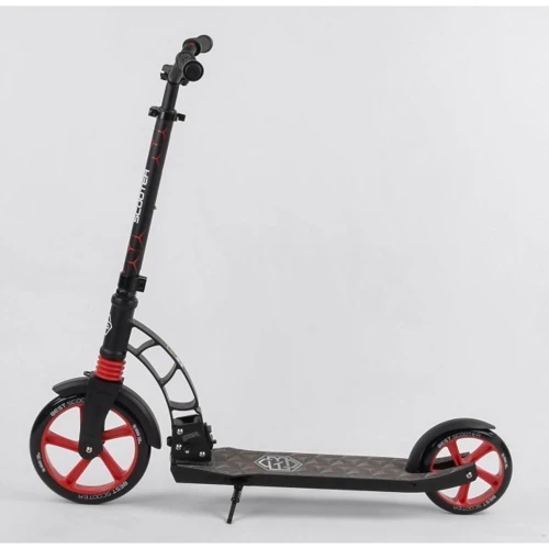 Самокат алюмінієвий Best Scooter червоний (61711): Кількість коліс 2