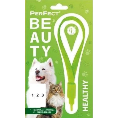 Ошейник PerFect Beauty Healthy с ароматизацией для котов и маленьких собак 35+-5см (4820138348272)
