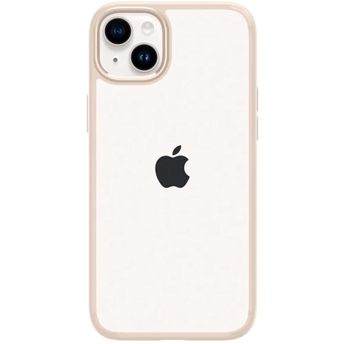 Чехол для iPhone Spigen Ultra Hybrid Sand Beige (ACS04898) for iPhone 14 Plus: Материалы поликарбонат и полиуретан