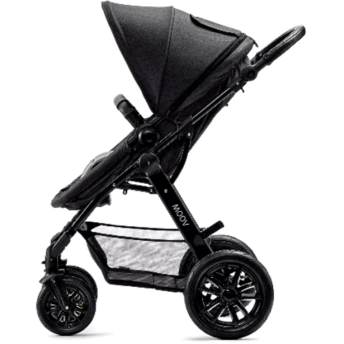Универсальная коляска 3 в 1 Kinderkraft Moov Black (KKWMOOVBLK00NC): Ширина шасси 61 см