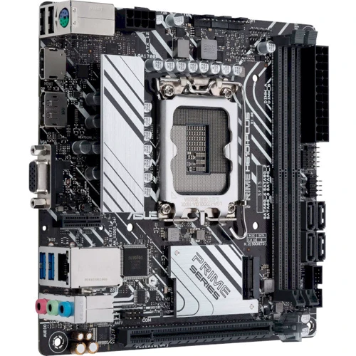 ASUS PRIME H610I-PLUS-CSM: Оперативна пам'ять 2xDDR5 5600 МГц, до 96 ГБ