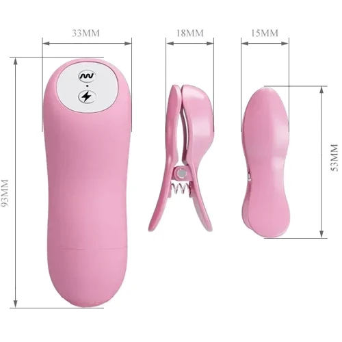 Электростимулятор для груди LYBAILE Pretty Love "Romantic wave" (BI-014648)