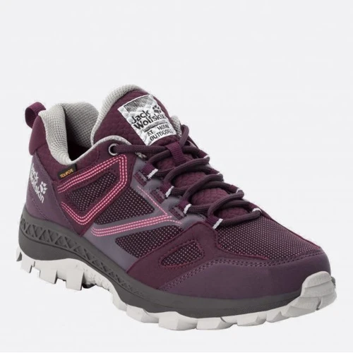 Кросівки Jack Wolfskin Downhill Texapore Low W 4044151-2826 39 бордові текстиль демісезон фото 1
