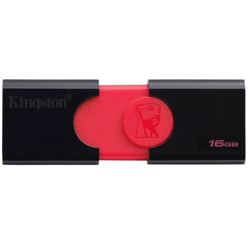 USB-флешка Kingston 16GB DataTraveler 106 USB 3.0 Black/Red (DT106/16GB) фото 6