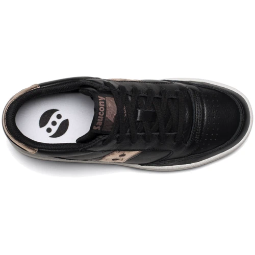 Кеды Saucony Jazz Court (60555-27s) 36 (6) черные натуральная кожа демисезон: Вид Кеды