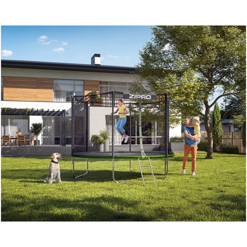 Батут Zipro Fitness Jump Pro із зовнішньою сіткою 14FT 435 см (5902659840745) фото 7