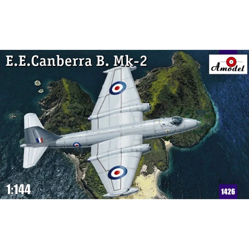 Модель Amodel Британский бомбардировщик E.E. Canberra B. Mk-2 (AMO1426)