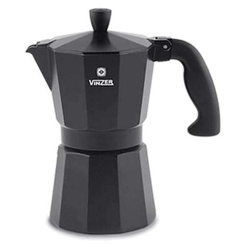 Кофеварка гейзерная Vinzer Moka Nero на 6 чашек (89395)
