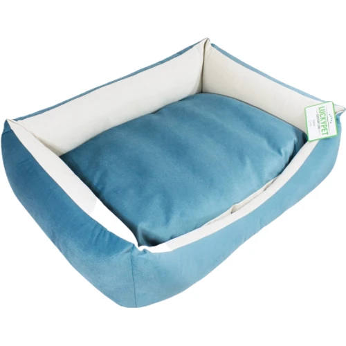 Лежак Luсky Pet Ліра-new №2 бірюзово-молочний 50х65х18 см (555069): Тип Лежак