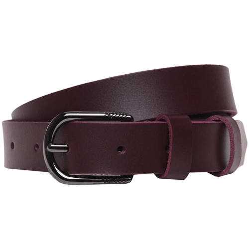 Женский ремень Borsa Leather бордовый (br100vgenw15)