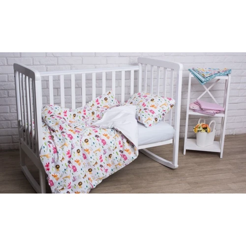 Постельное белье для новорожденных Royal Dream (Звери) 60х120; 70х140