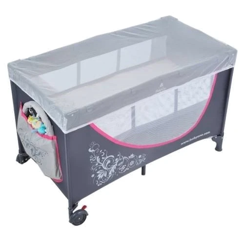 Манеж BabyOno 293/01 grey-pink фото 2