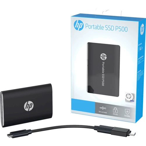 HP P500 500 GB Black (7NL53AA#ABB): Интерфейс подключения USB 3.1 (Type-C)