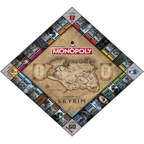 Настольная игра Monopoly - Skyrim