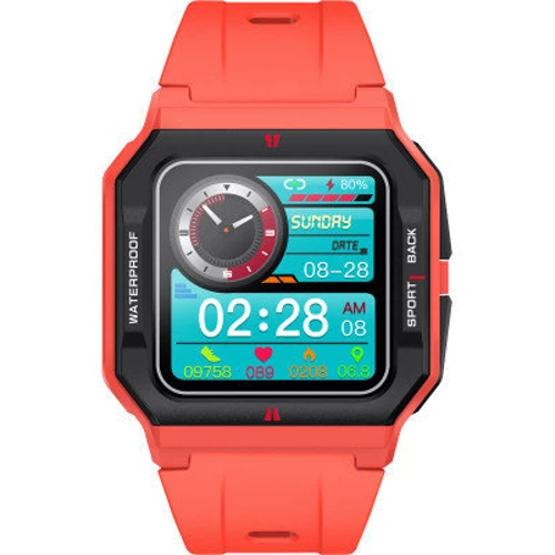 Смарт-годинник Gelius Pro GP-SW006 (Old School) (IPX7) Red: Дисплей 1.3 TFT (240 х 240)