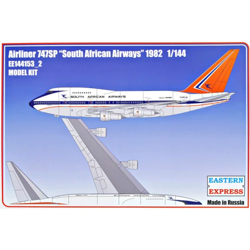 Пассажирский самолет Eastern Express Airliner 747SP South African Airways 1982