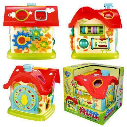 Развивающая игрушка Limo Toy Чудо-домик (M 0001 U/R): Тип Детская головоломка
