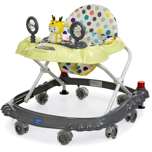 Детские ходунки Bambi M 3168 со стоперами (Серый): Цвет серый