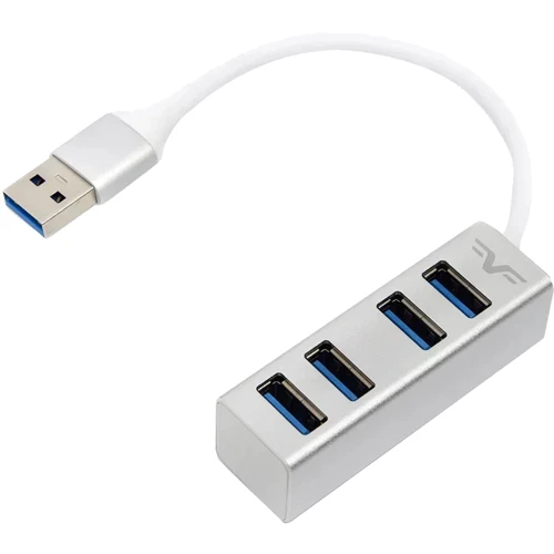 Адаптер Frime Adapter 4xUSB3.0 Silver (FH-30520)