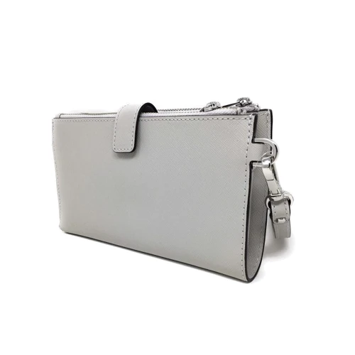 Женский клатч Michael Kors белый (MK0513W): Тип ручки Со съемной ручкой, Короткая ручка