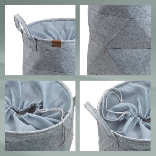 Корзина для белья KELA Fay светло-серый 50х33 см (24490)