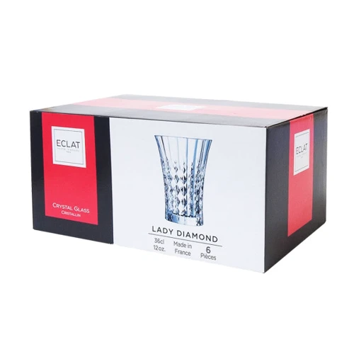 ECLAT LADY DIAMOND 6х360 мл: Тип Стакан