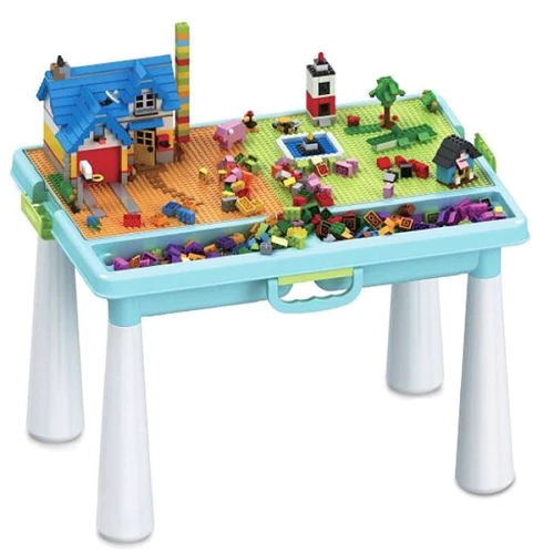 Игровой столик со стульчиком и конструктором, 515 деталей (6318)