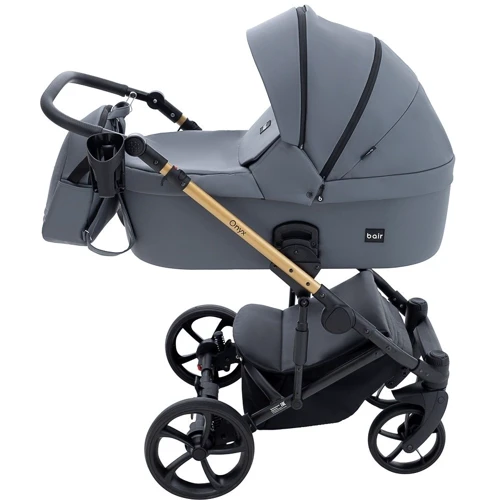 Универсальная коляска 2 в 1 Bair Onyx ECO OE-47 графит (680794): Ширина шасси 58.5 см