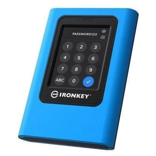 Kingston IronKey Vault Privacy 80960 GB (IKVP80ES/960G): Тип накопичувача портативный