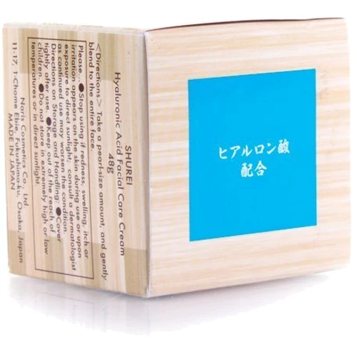 Shurei Facial Care Cream Hyaluronic Крем для лица 48 ml: Назначение Увлажнение, Питание