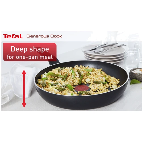 Сковорода Tefal Generous Cook ВОК 28 см (C2771953): Крышка в комплекте нет
