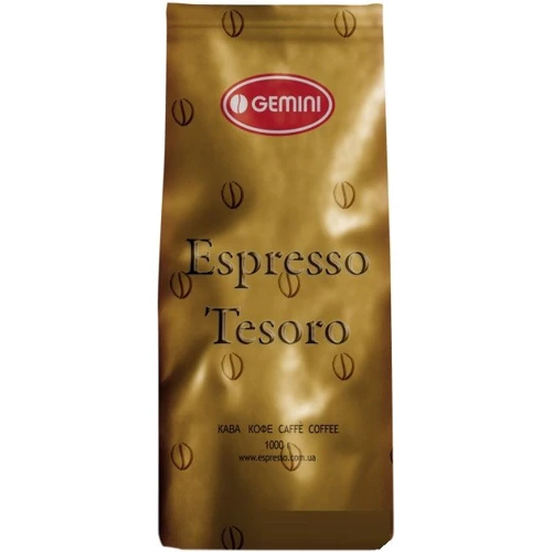 Кофе зерновой Gemini Espresso Tesoro 1 кг (4820033790374)