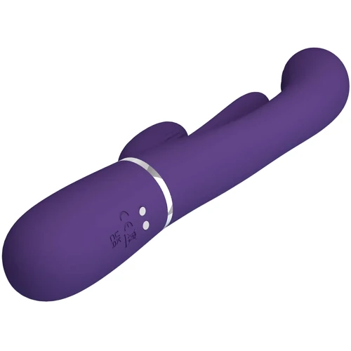 Вибратор 3в1 LYBAILE Pretty Love Shonia Dark Purple (BW-500041-2)