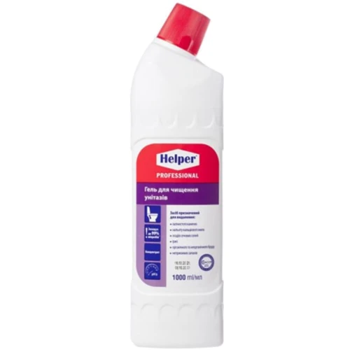 Средство для чистки унитаза Helper Professional 1 л (4823019010046)