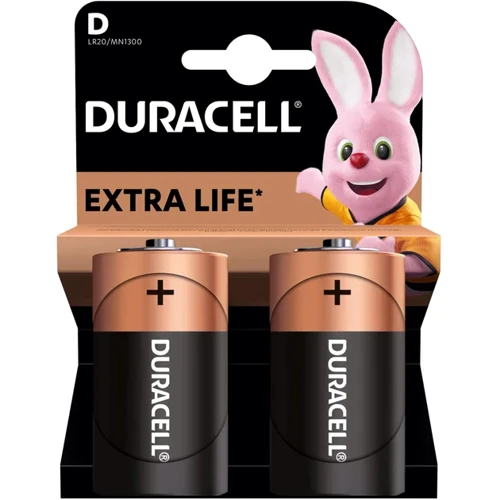 Duracell D (LR20) MN1300 2 шт (5000394076730) фото 1