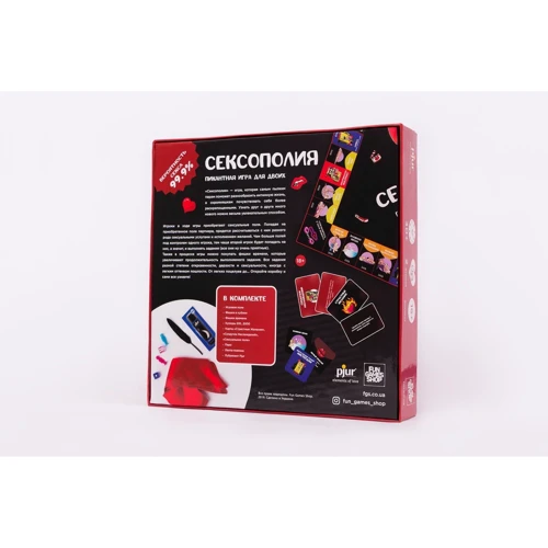 Настольная игра Fun Games Shop Сексополия на русском