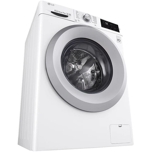 Пральна машина LG F2J5QN4W: Завантаження білизни (прання), кг 7