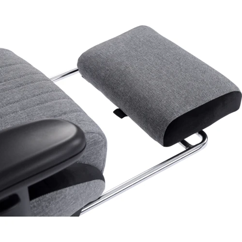 Ігрове крісло GT Racer X-2534-F Fabric Gray/Black Suede	 фото 11